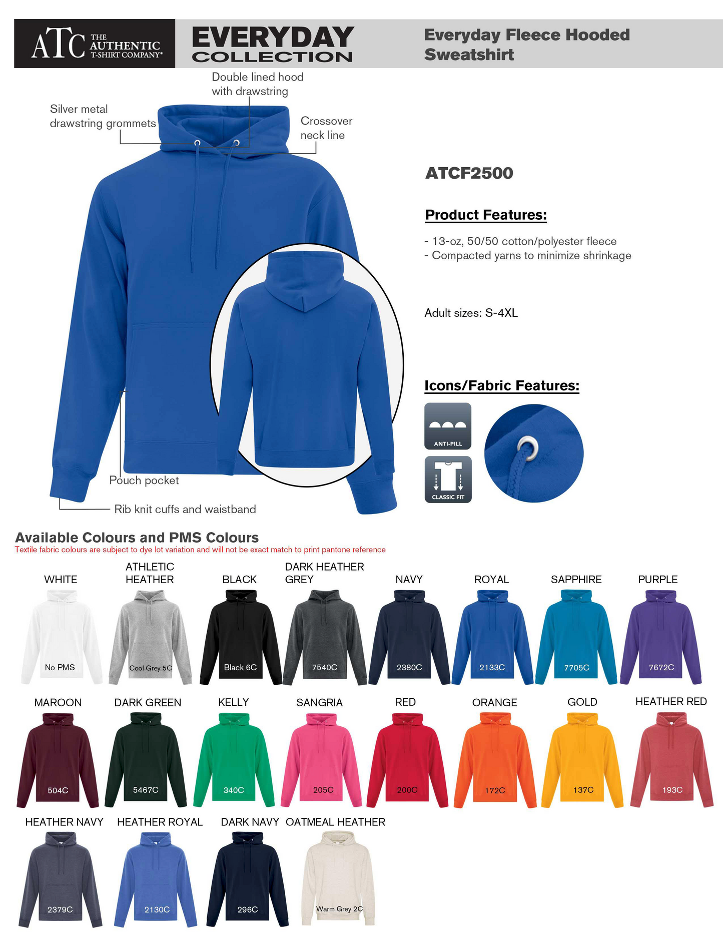 Spider Entertainment Fleece Hooded Sweatshirt