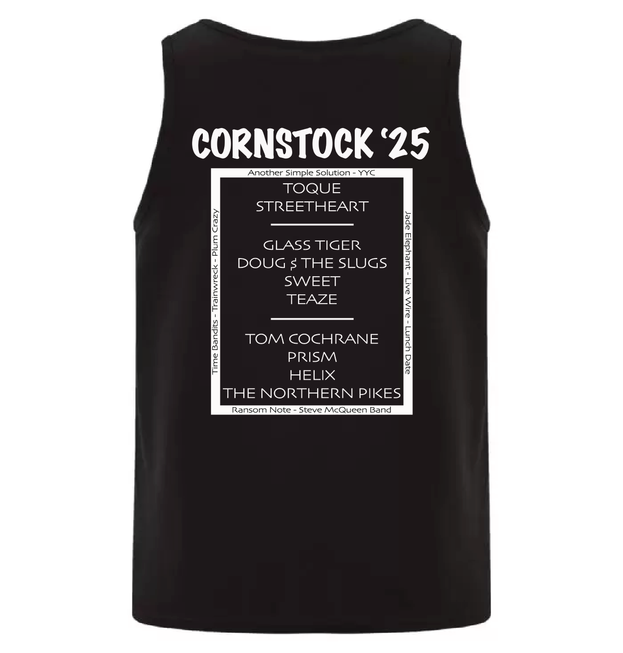 Cornstock '25 Unisex Tank Tops